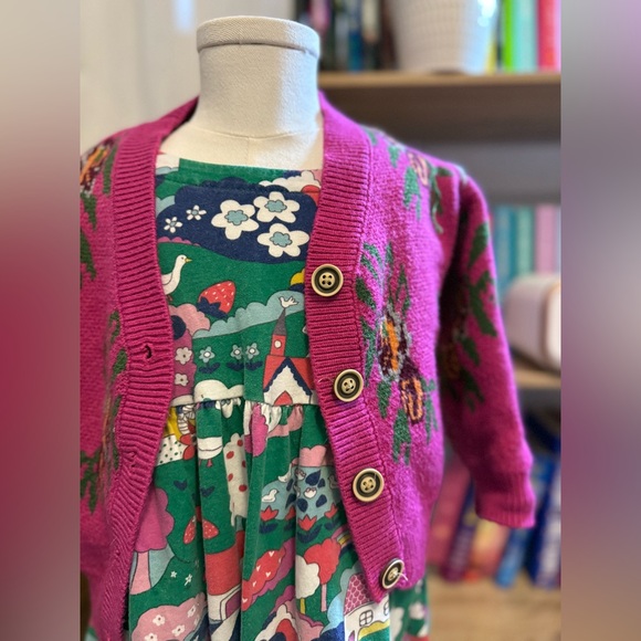 Mini Boden Rainbow Countryside Dress (3-4Y) - Picture 7 of 8